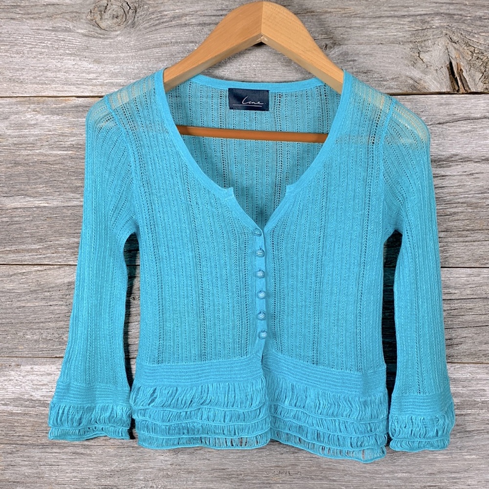 LINE super cute crochet top